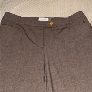 Calvin Klein Chocolate Brown Pants